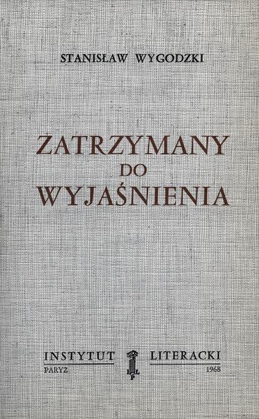 Detained For Explanation Zatrzymany Do Wyjaśnienia