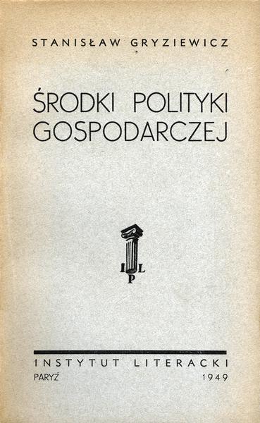 Economic Policy Measures Środki Polityki Gospodarczej