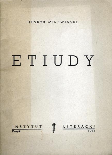 Etudes: Poems Etiudy. Wiersze