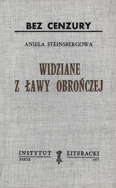 Seen from the Defender's Bench