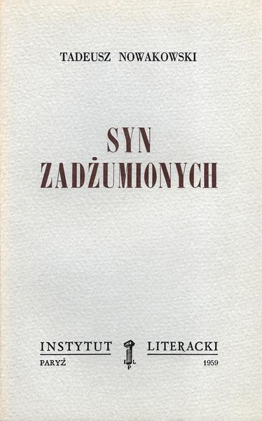 Son of the Plague-Stricken Syn Zadżumionych