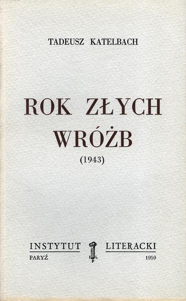 The Year of Bad Prophecies Rok Złych Wróżb